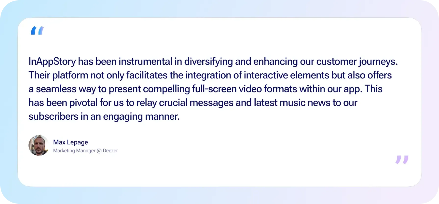 deezer quote