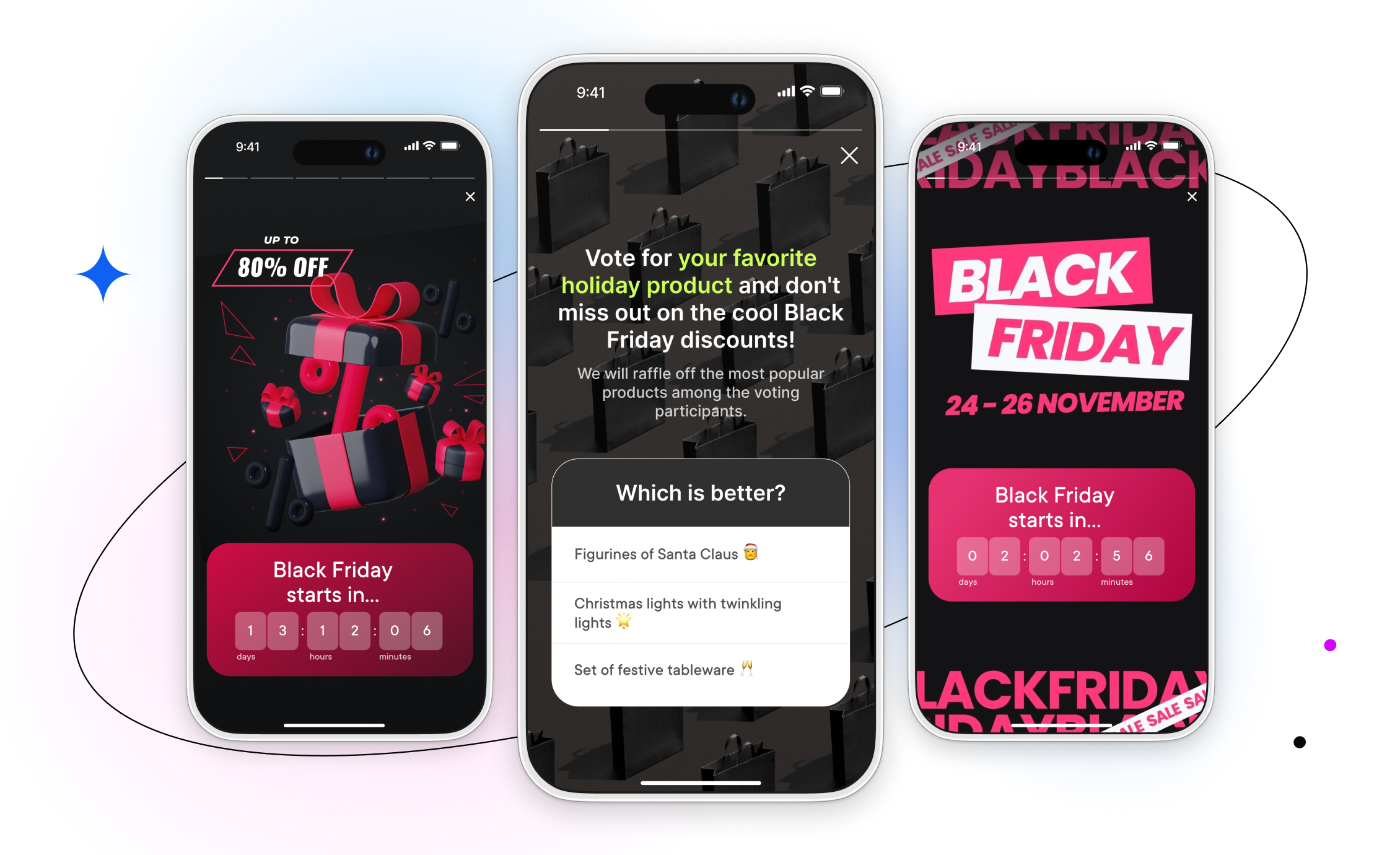 bf interactive elements