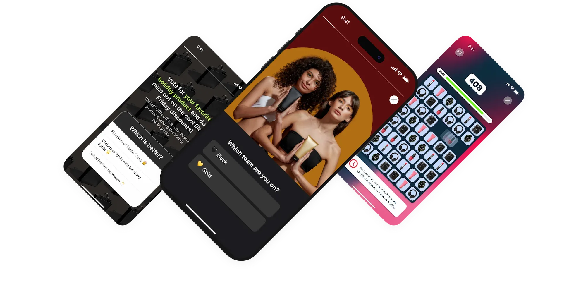 Offer interactive experience